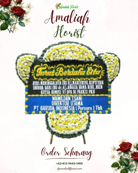 Papan Bunga Duka Sambonganyar